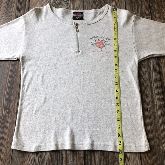 Vtg Harley-Davidson Cool Springs, TN Zipper Shirt - Picture 4 of 7